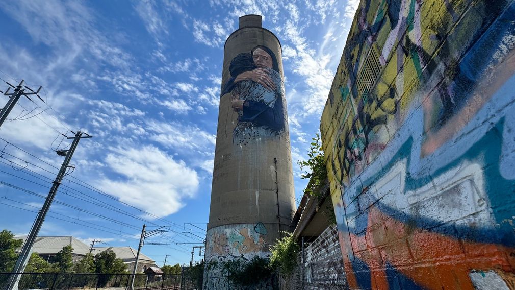 Brusnswick silo art