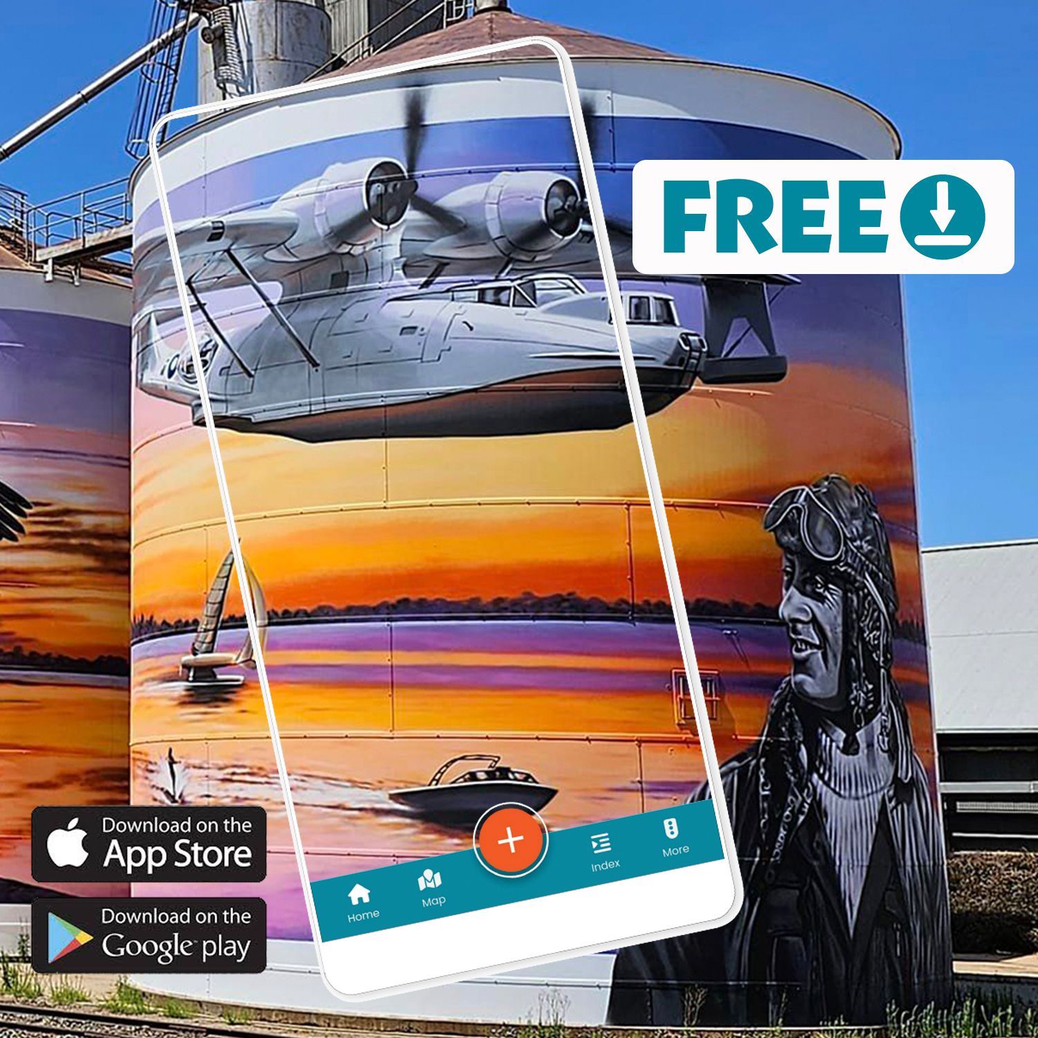 silo art australia app