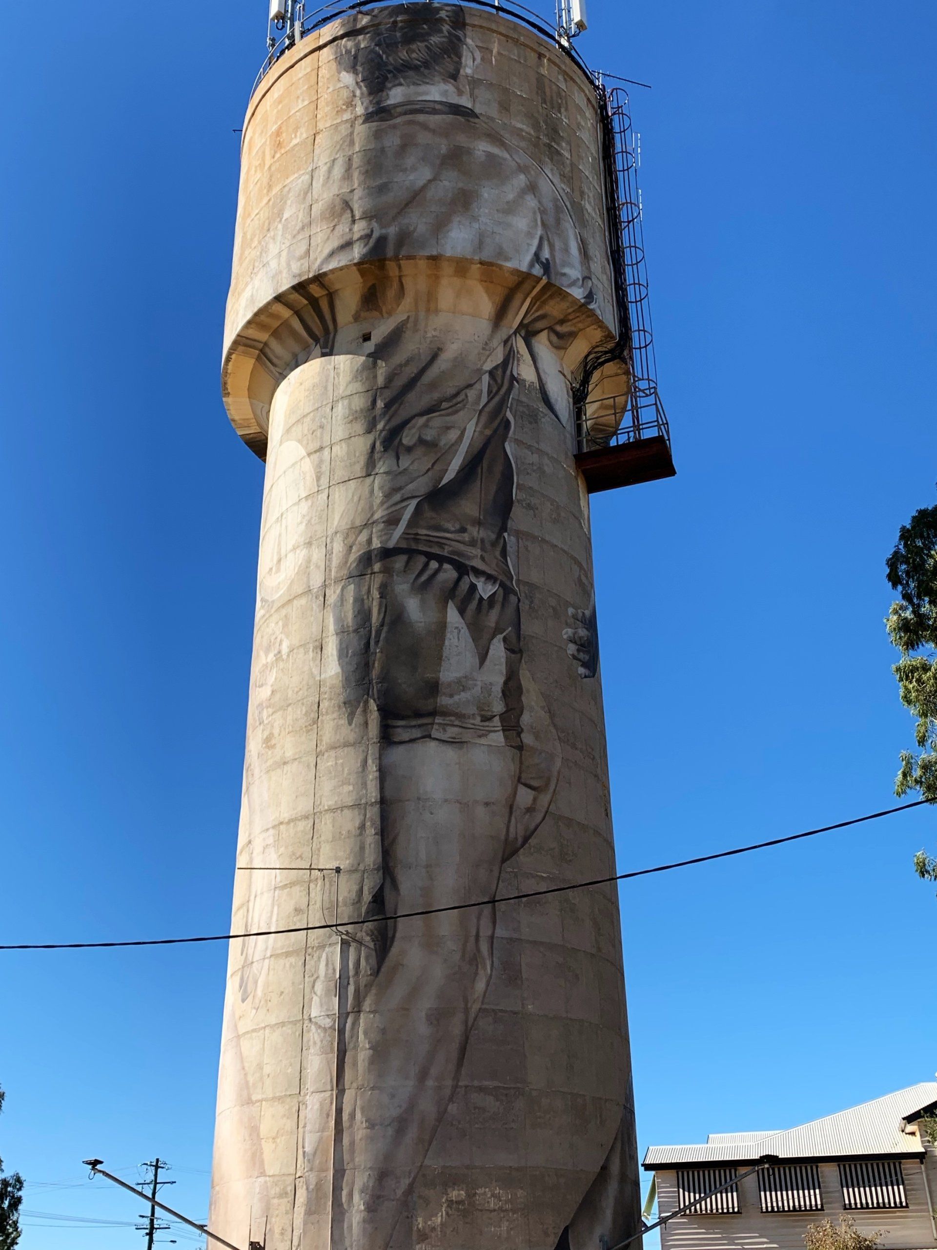 Charleville Water Tower Art, Australian Silo Art Trail