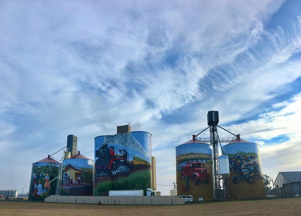 Colbinabbin Silo Art, Australian Silo Art Trail