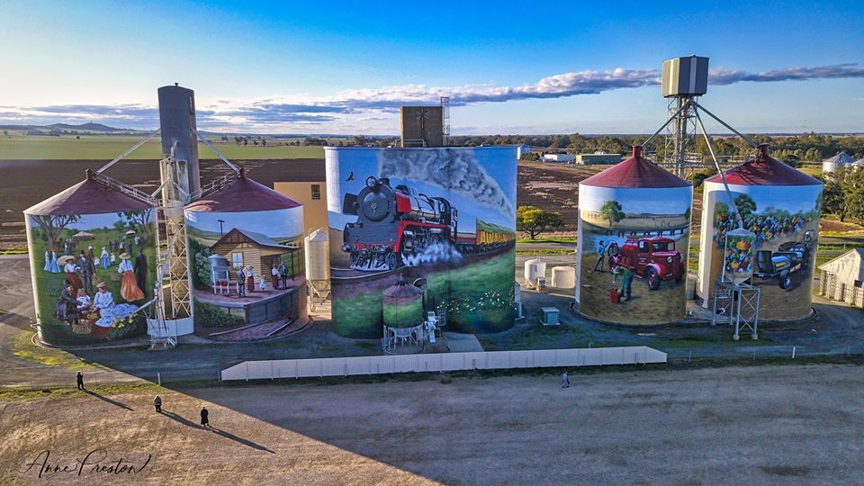 Colbinabbin Silo Art