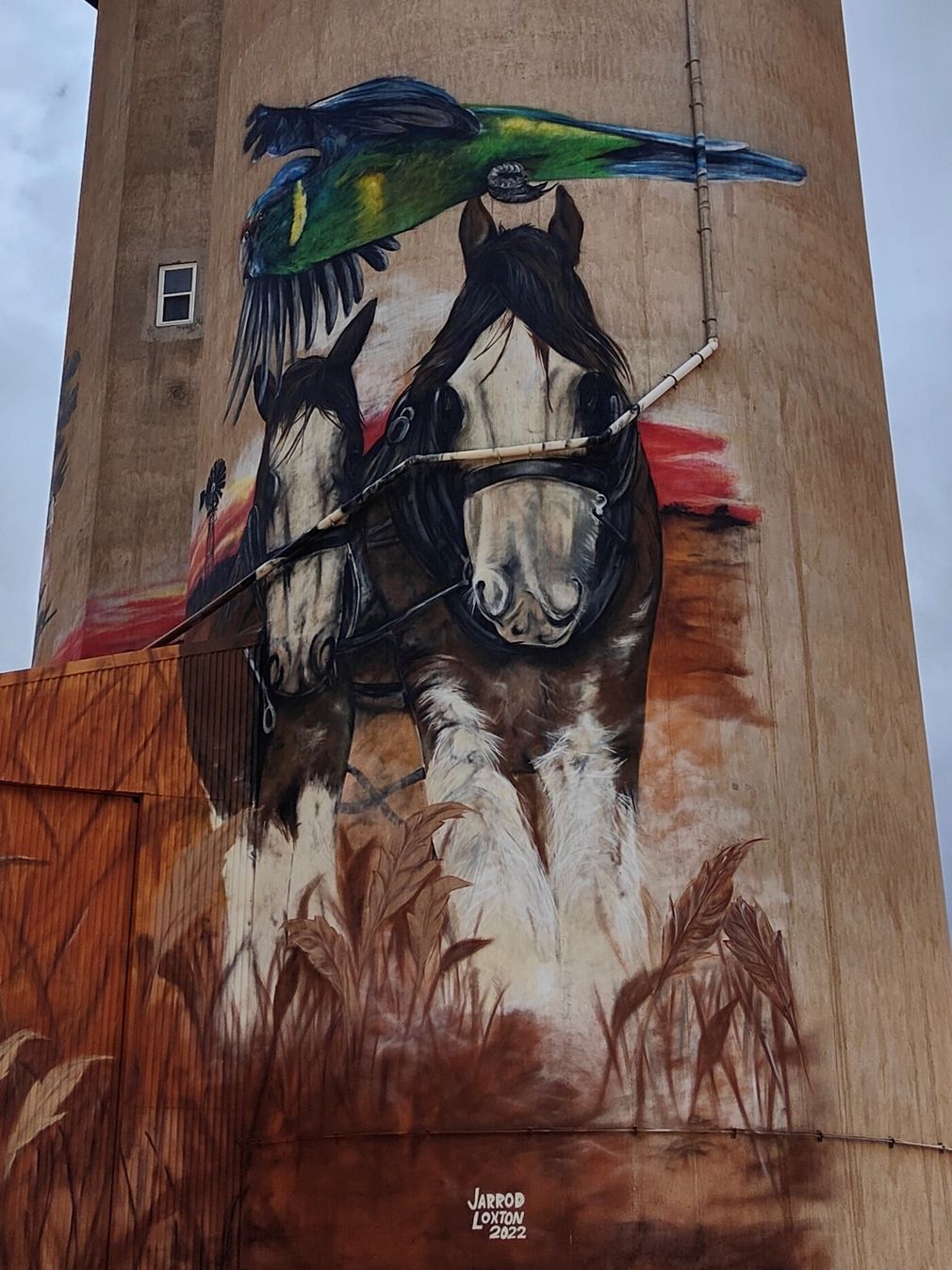 Copeville Silo Art, Australian Silo Art Trail