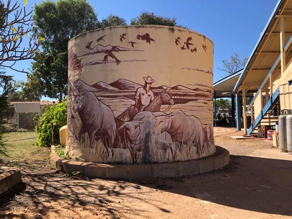 Croydon Water Tank Art