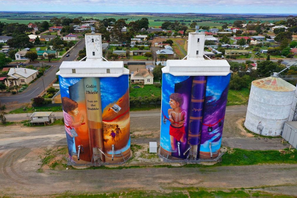 Eudunda Silo Art,  Australian Silo Art Trail