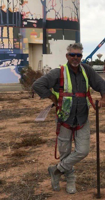 Australian Silo Art Trail, Gary Duncan, Silo Artist