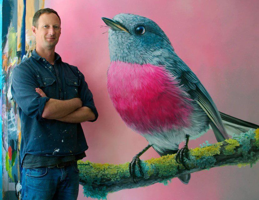 Australian Silo Art Trail, Geoffrey Carran, Silo Artist, Water Tower Artist, Street Artist