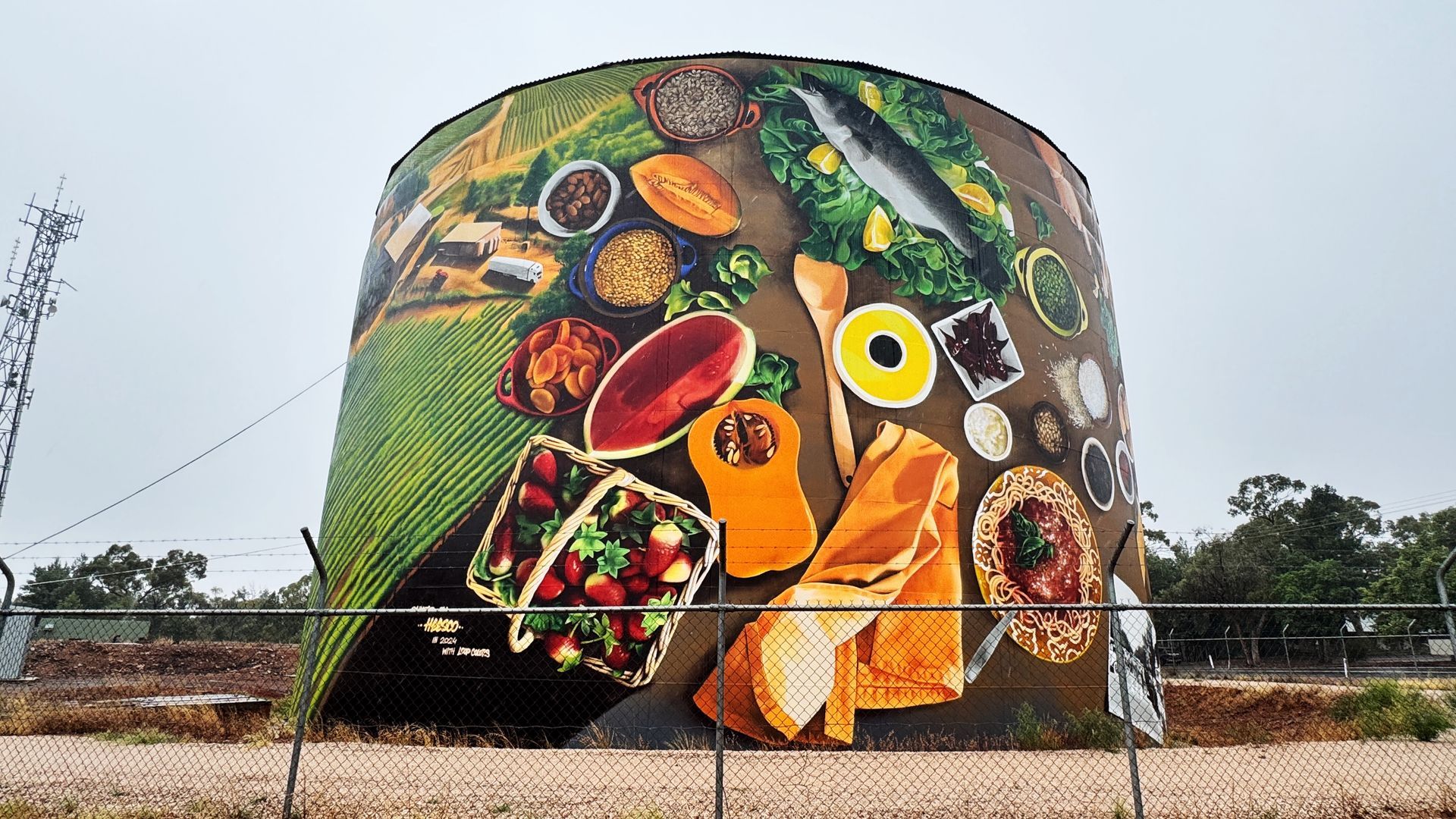 Australian Water Tower Art, Australian Silo Art Trail