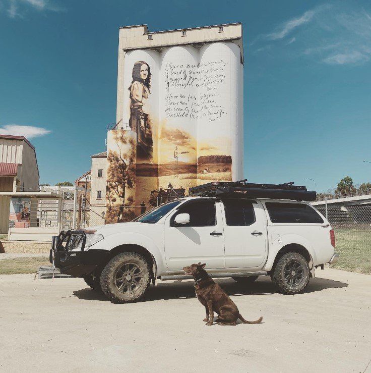 Australian Silo Art Trail, Silo Art, Water Tower Art, Gunnedah Silo, Heesco Khosnaran