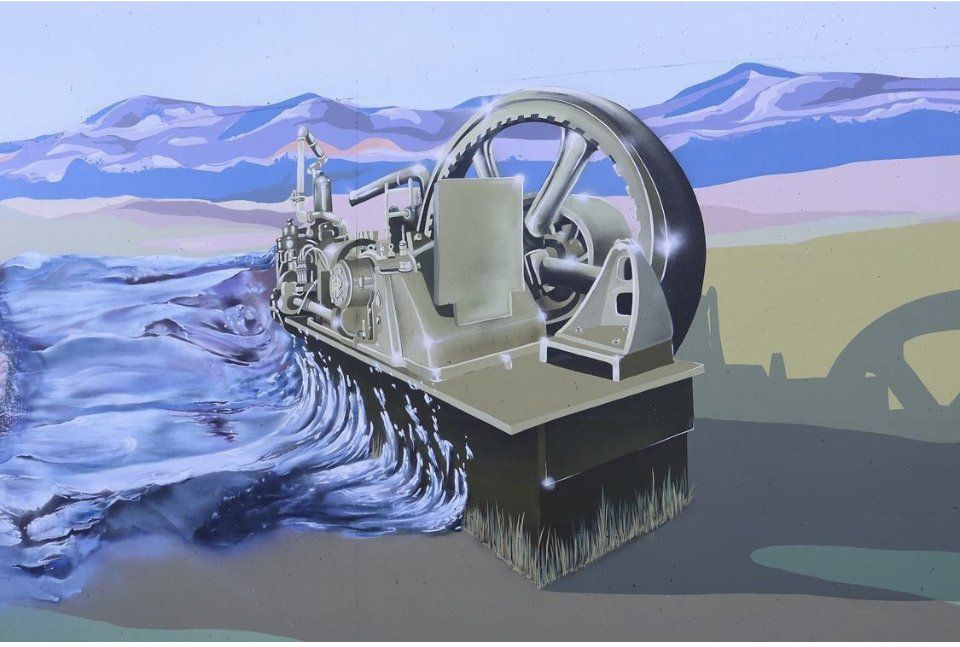 Texas Water Tank Australian Silo Art Trail