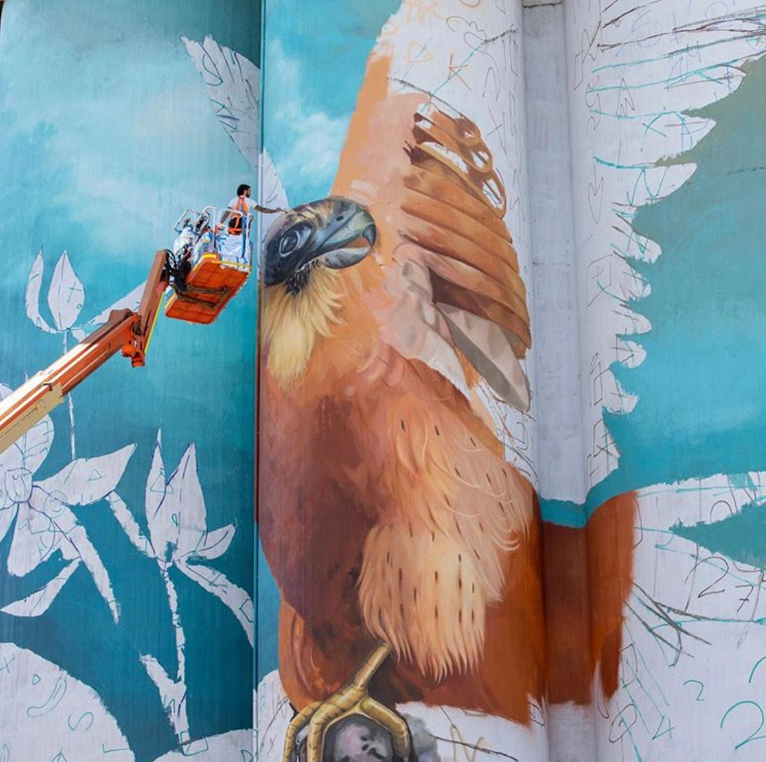 GrainCorp Kaniva Silo Art, Australian Silo Art Trail, David Lee Pereira