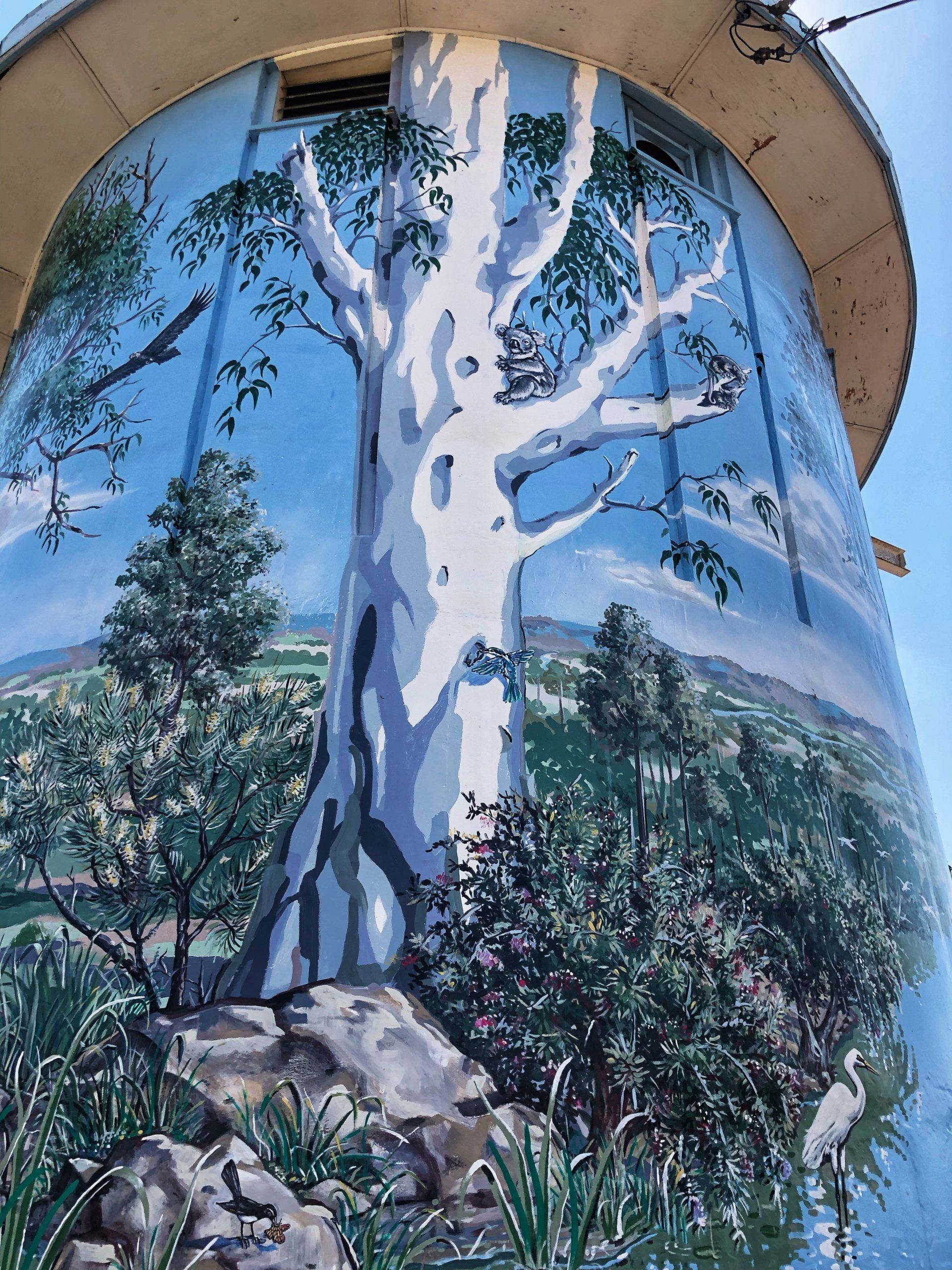 Mundubbera Pump Station Art, Australian Silo Art Trail