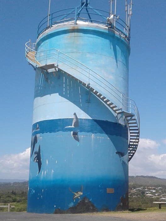 Woolgoolga Water Tower Art, Australian Silo Art Trail