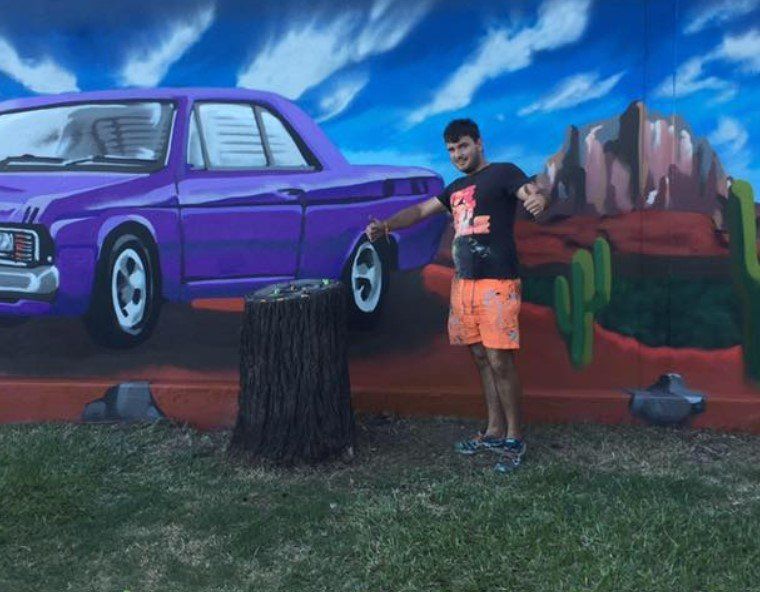 Australian Silo Art Trail, JR Ellis, Silo Artist, Water Tower Artist, Street Artist