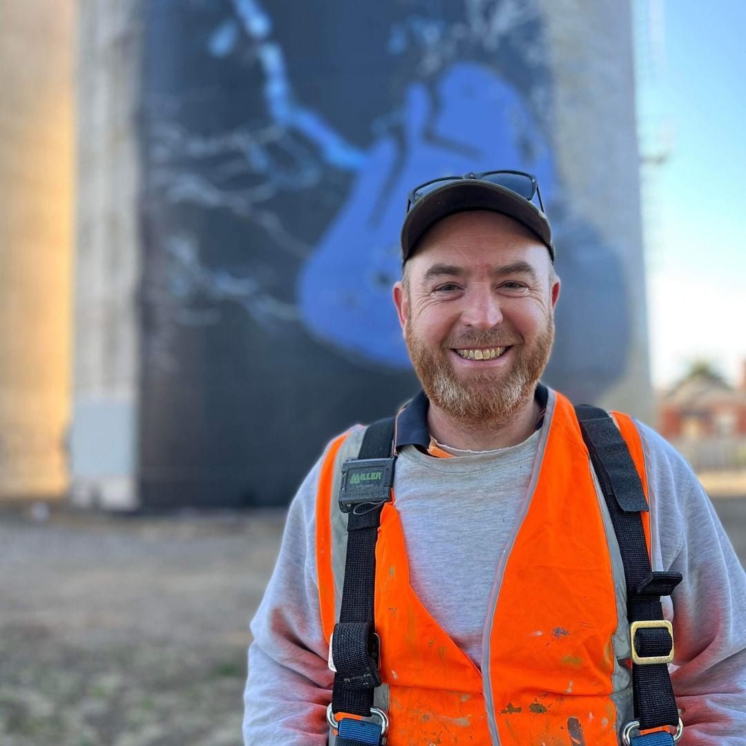 Australian Silo Art Trail, Dvate, Silo Artist, Water Tower Artist, Street Artist