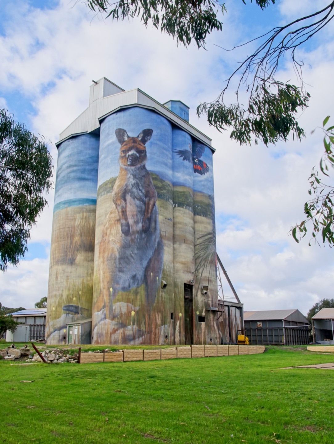 Kingscote, Australian Silo Art Trail, Water tower art, SIlo Art