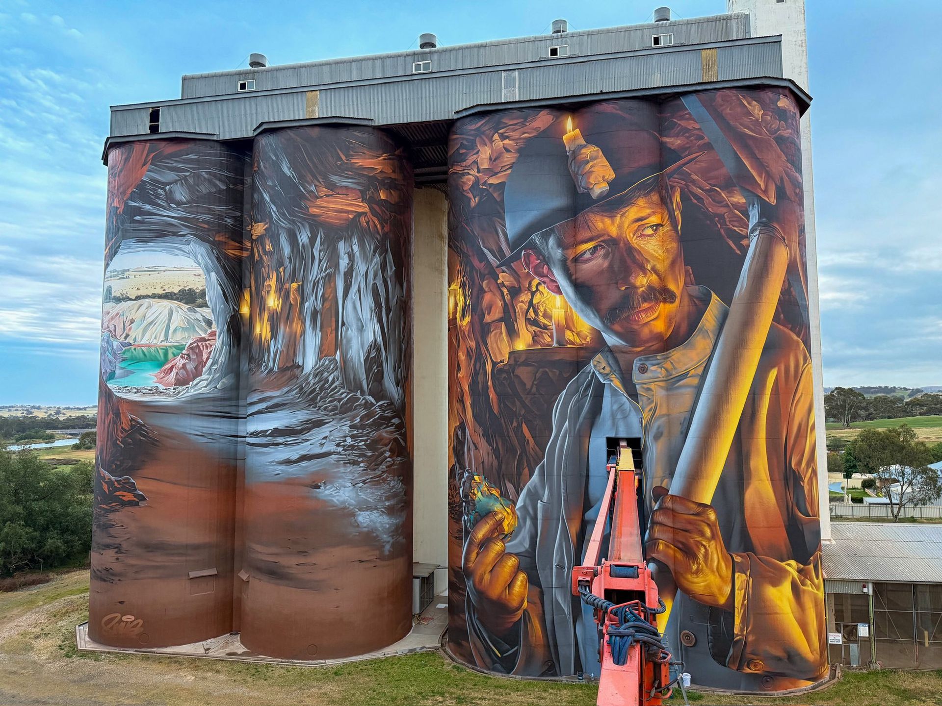 Wirrabara Silo Art, Australian Silo Art Trail