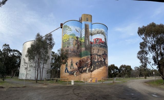 Katamatite Silo Art, Australian Silo Art Trail