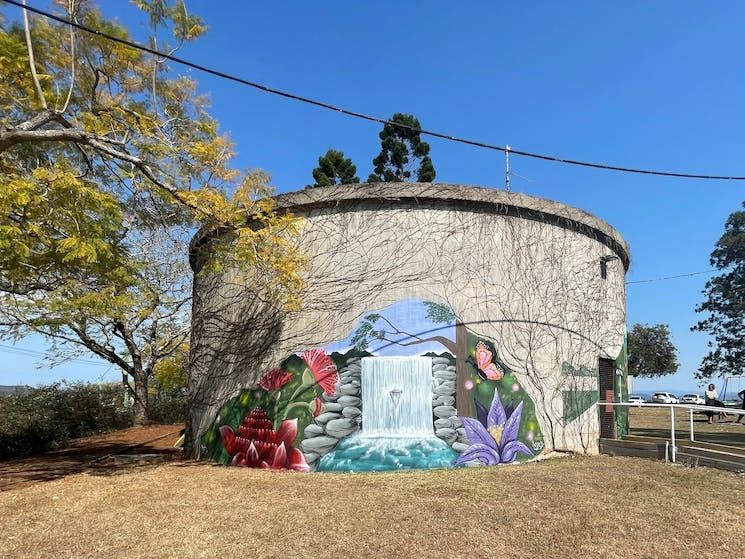 Hey Water Tower Art, Australian Silo Art Trail