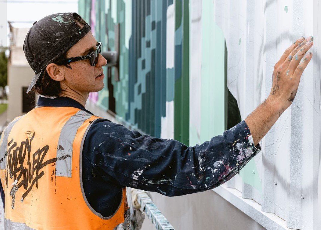 Australian Silo Art Trail, Kitt Bennett, Silo Artist, Street Artist