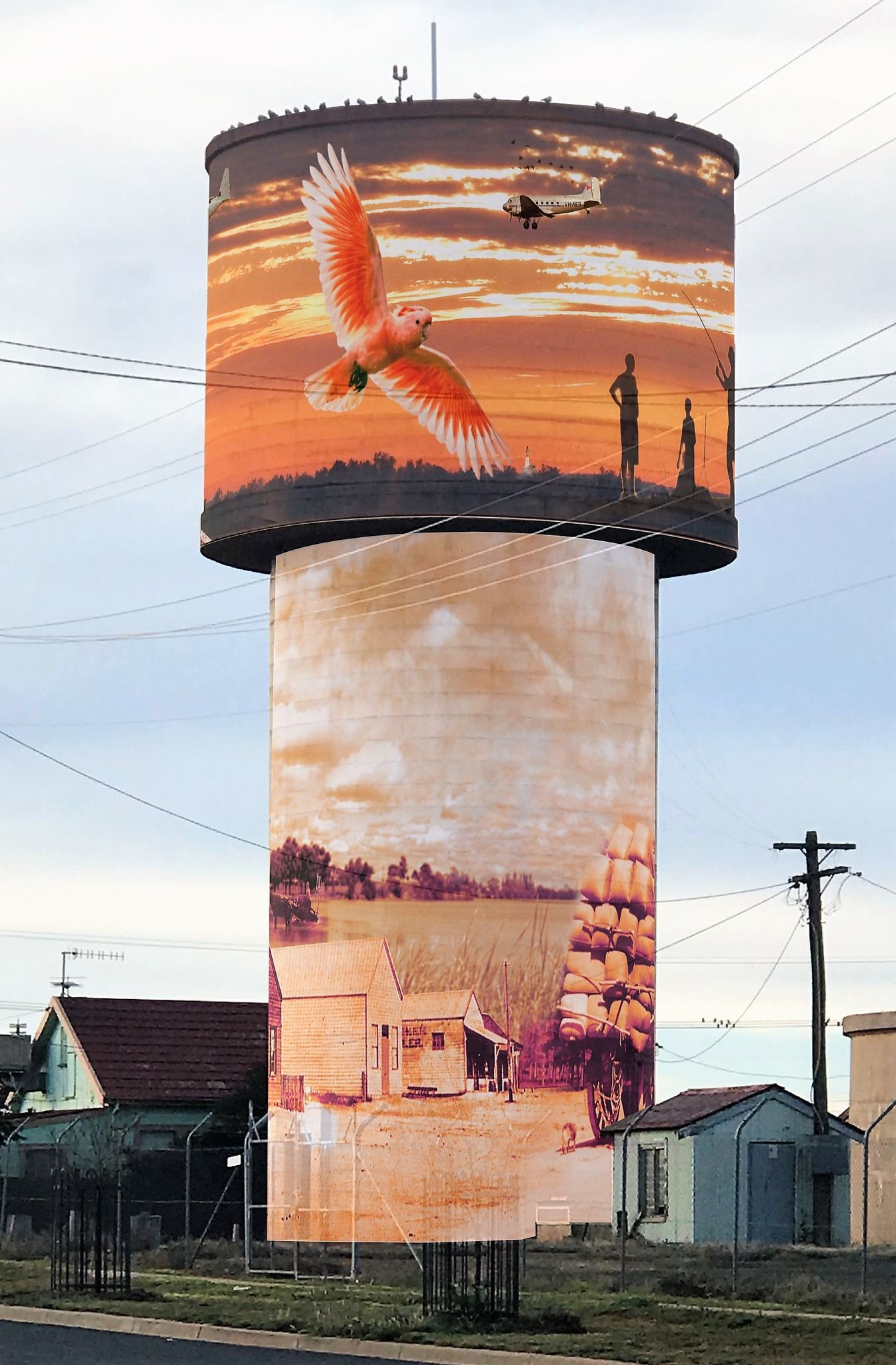 Australian Silo Art Trail, Silo Art, Water Tower Art