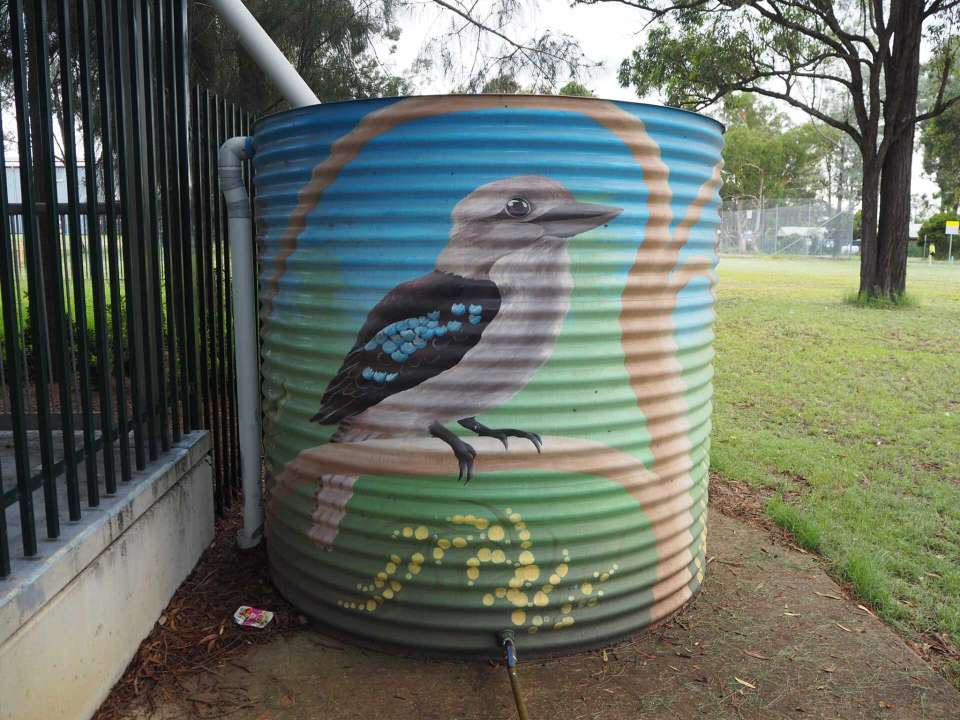 Londonderry Water Tank Art Australian Silo Art Trail