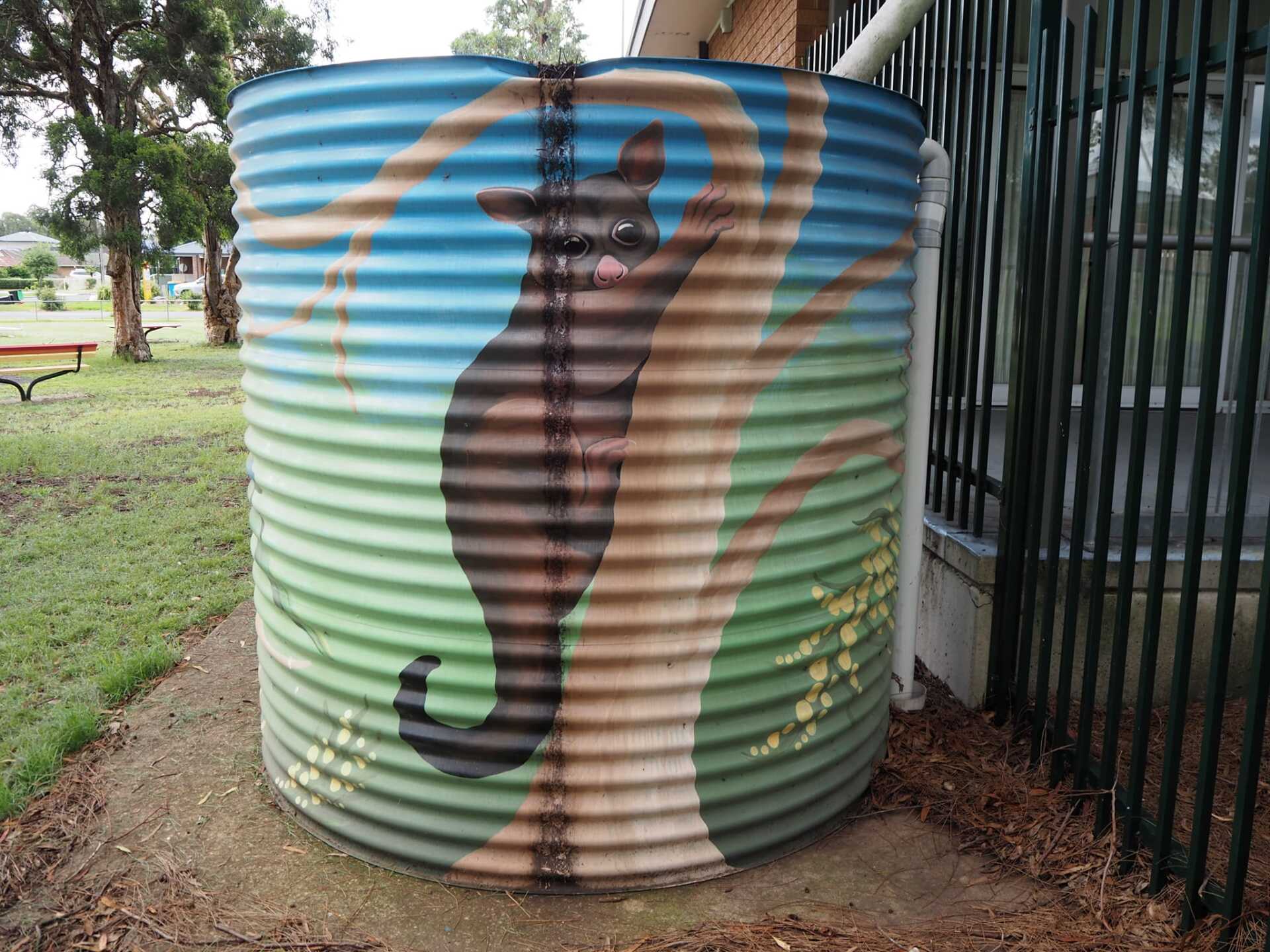 Londonderry Water Tank Art Australian Silo Art Trail