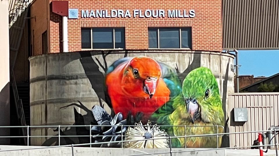 Manildra Water Tank Art, Australian Silo Art Trail