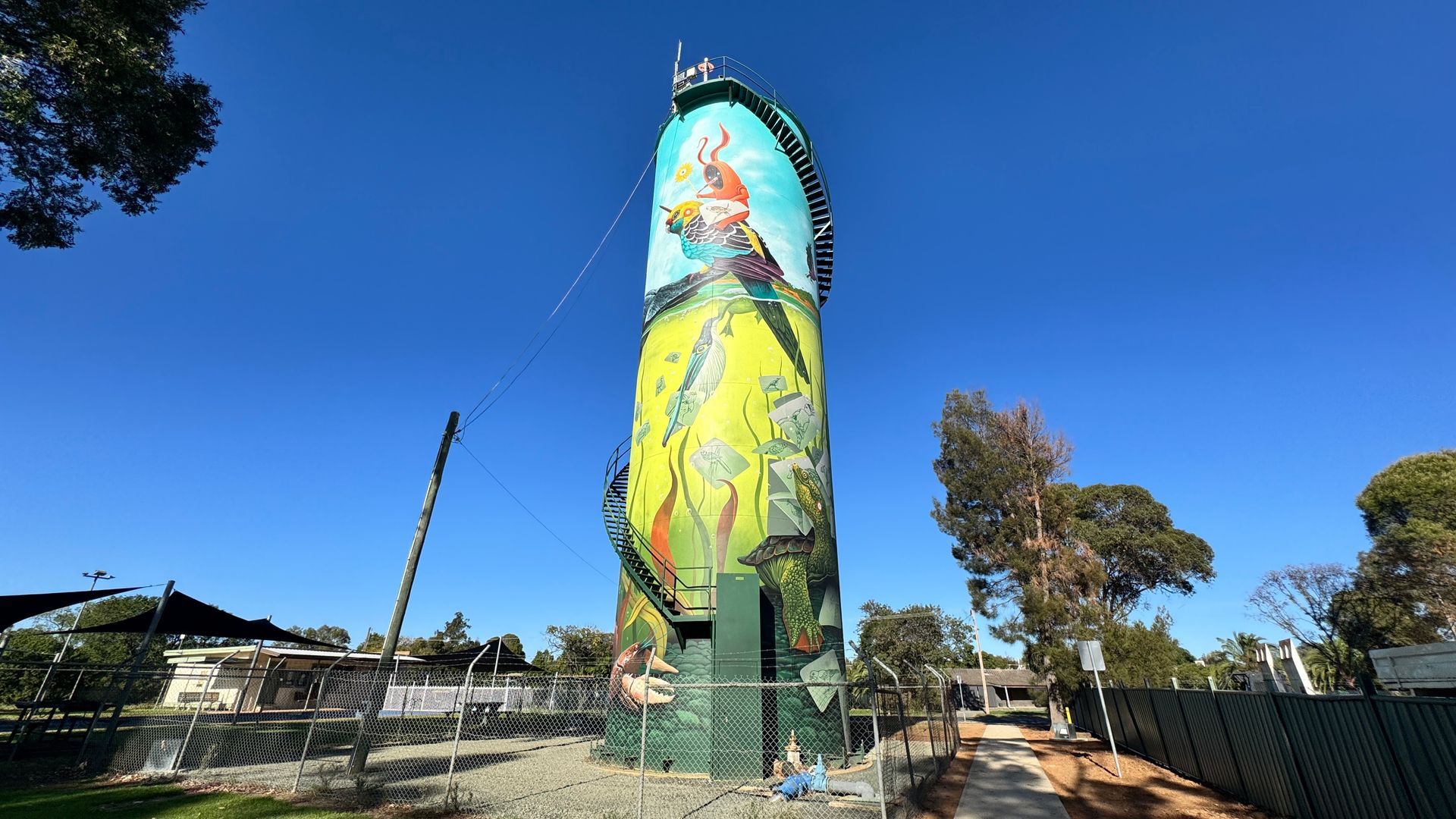 Bourke Water Tower Art, Australian Silo Art Trail