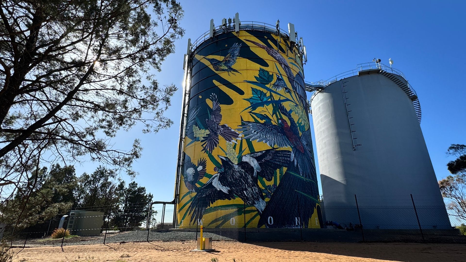 Bourke Water Tower Art, Australian Silo Art Trail