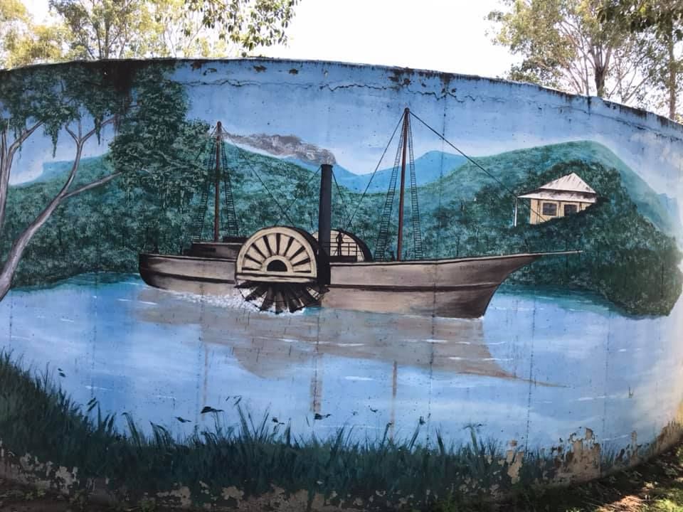 Cooneana Water Tank Art, Australian Silo Art Trail