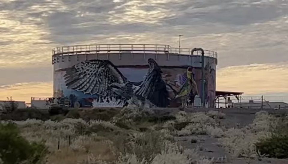 Onslow Water Tank Art