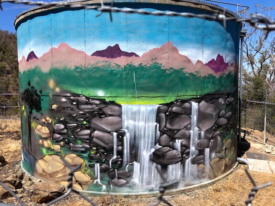 Tamworth Water Tank Art, Australian Silo Art Trail