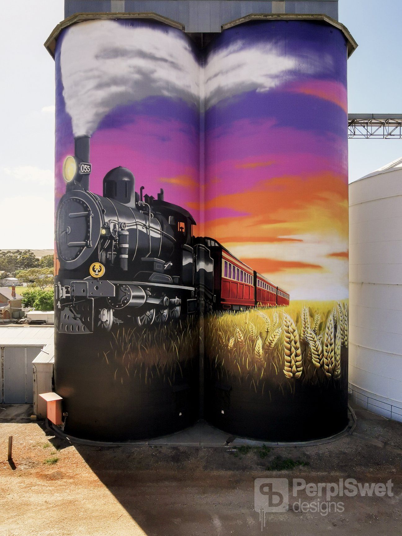 Australian Silo Art Trail, Perplswet, Silo Artist