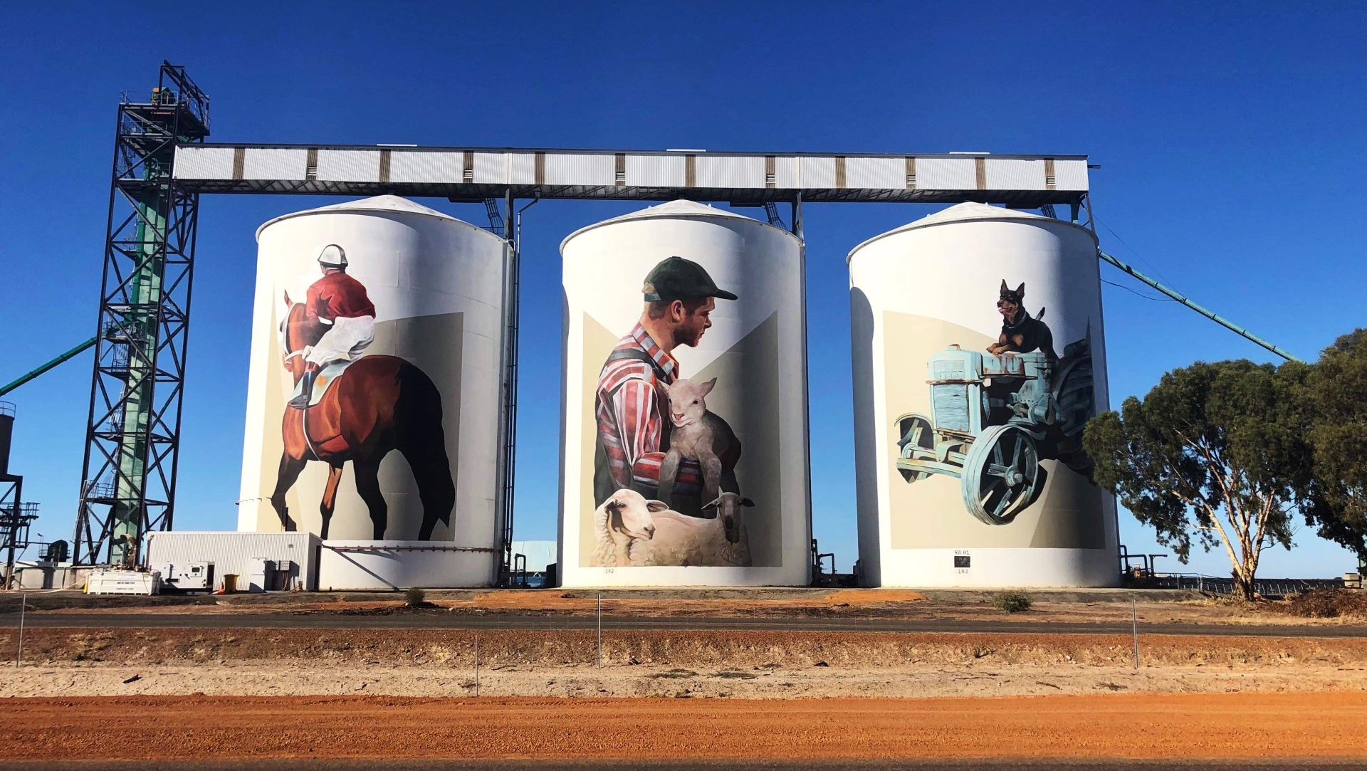 Australian Silo Art Trail, Public Silo Trail, Form WA, Pingrup