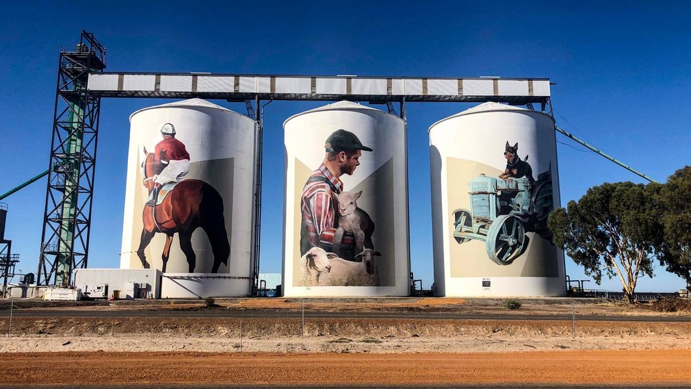 Pingrup silo art  WA