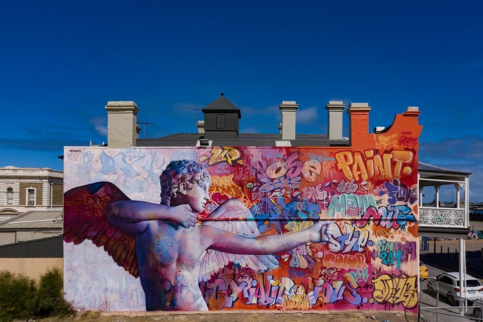 Port Adelaide Street Art, Australian Silo Art Trail