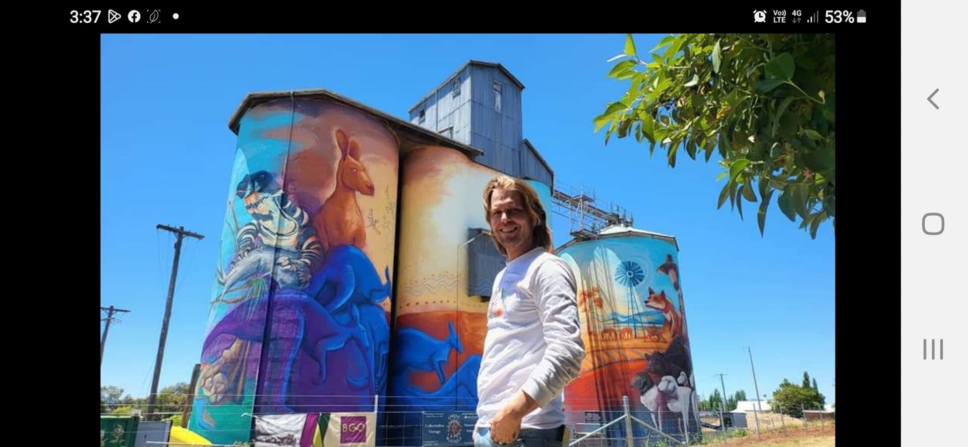 Quirindi Silo Art, Australian Silo Art Trail