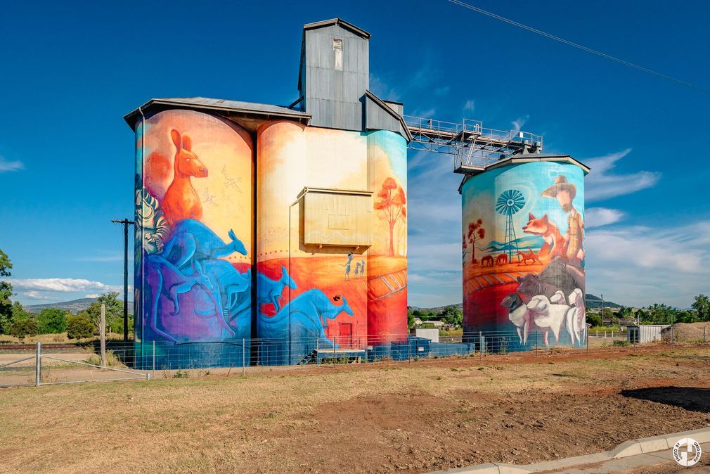 Quirindi Silo Art, Australian Silo Art Trail