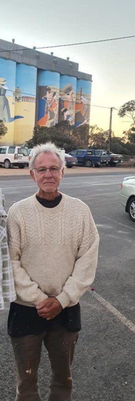 Australian Silo Art Trail, Robert Hannaford, Silo Artist