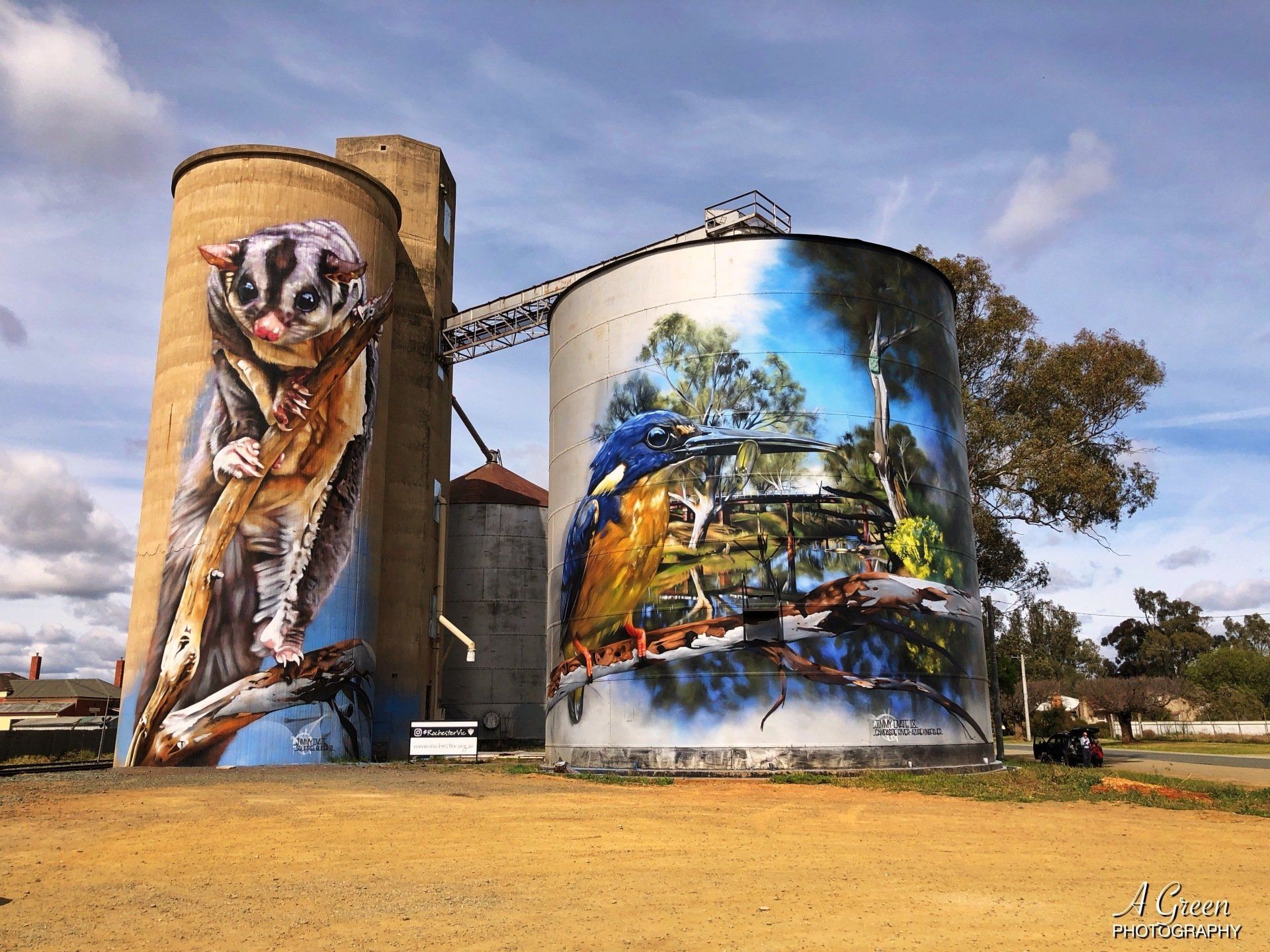 Rochester Silo Art