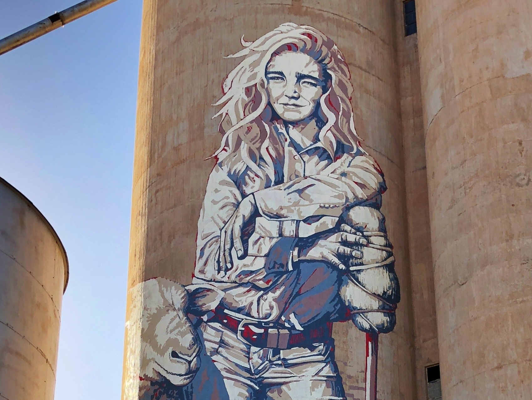 Rosebery Silo Art, Australian Silo Art Trail, Kaff-eine