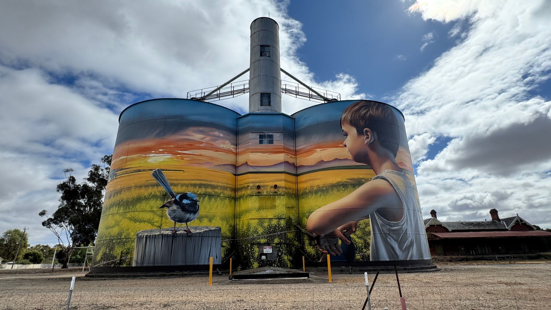 Australian Silo Art Trail, Victorian Silo Art Trail, Rupanyup Silo Art