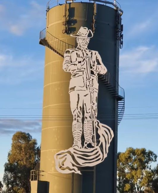 Whitton Tower Art, Australian Silo Art Trail