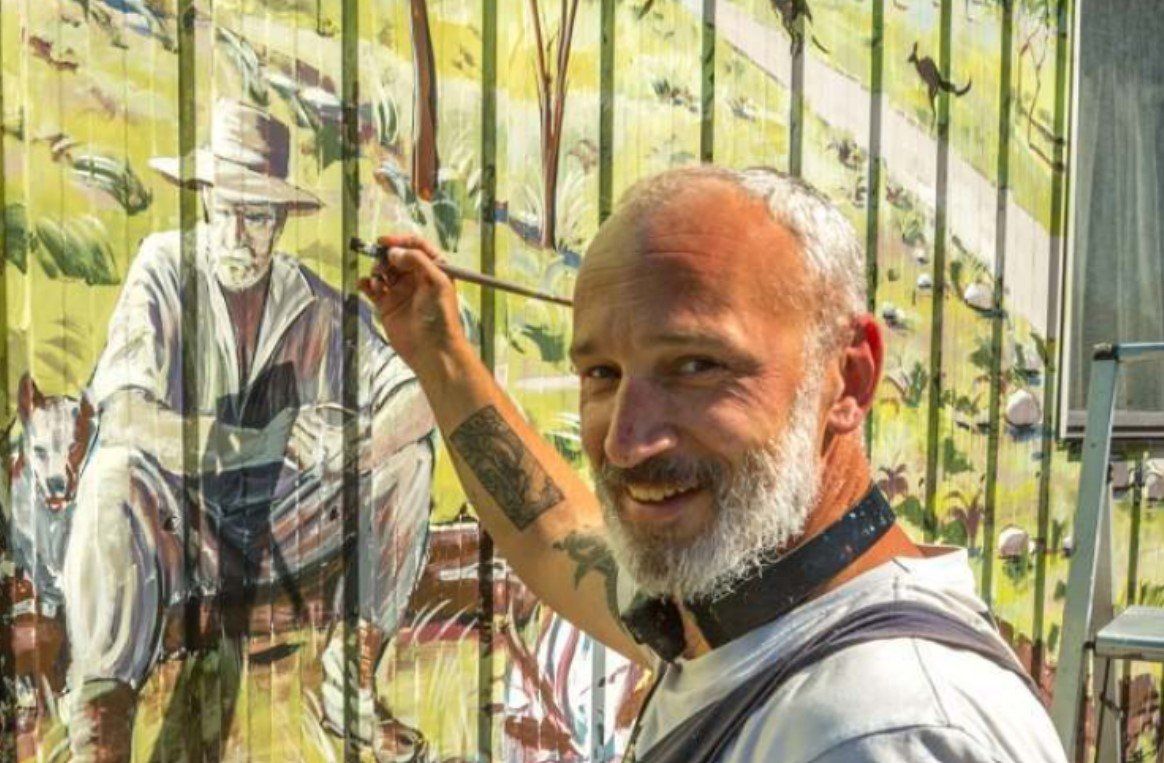 Australian Silo Art Trail, Simon White, Street Artist