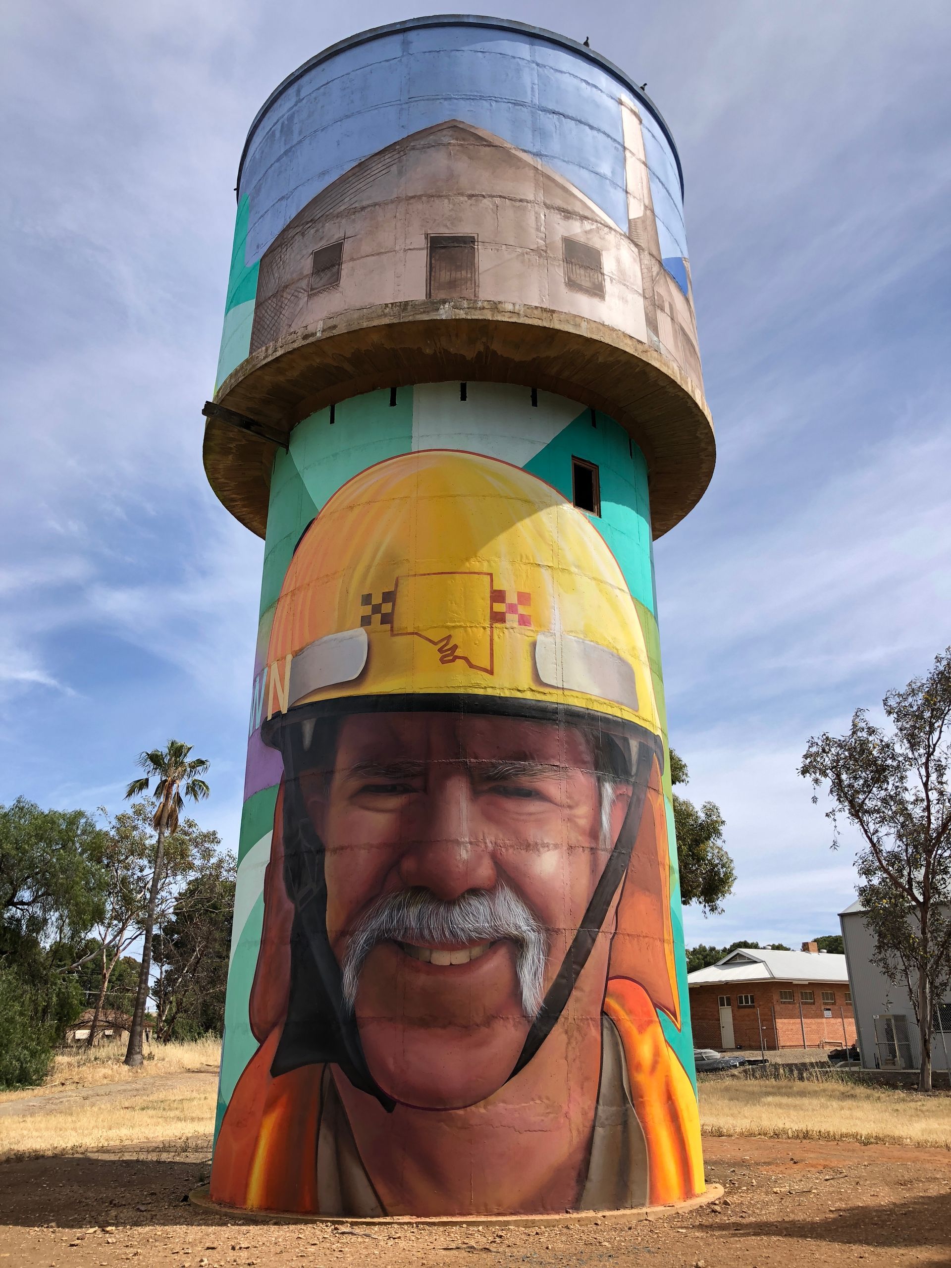 Snowtown Water Tower Art