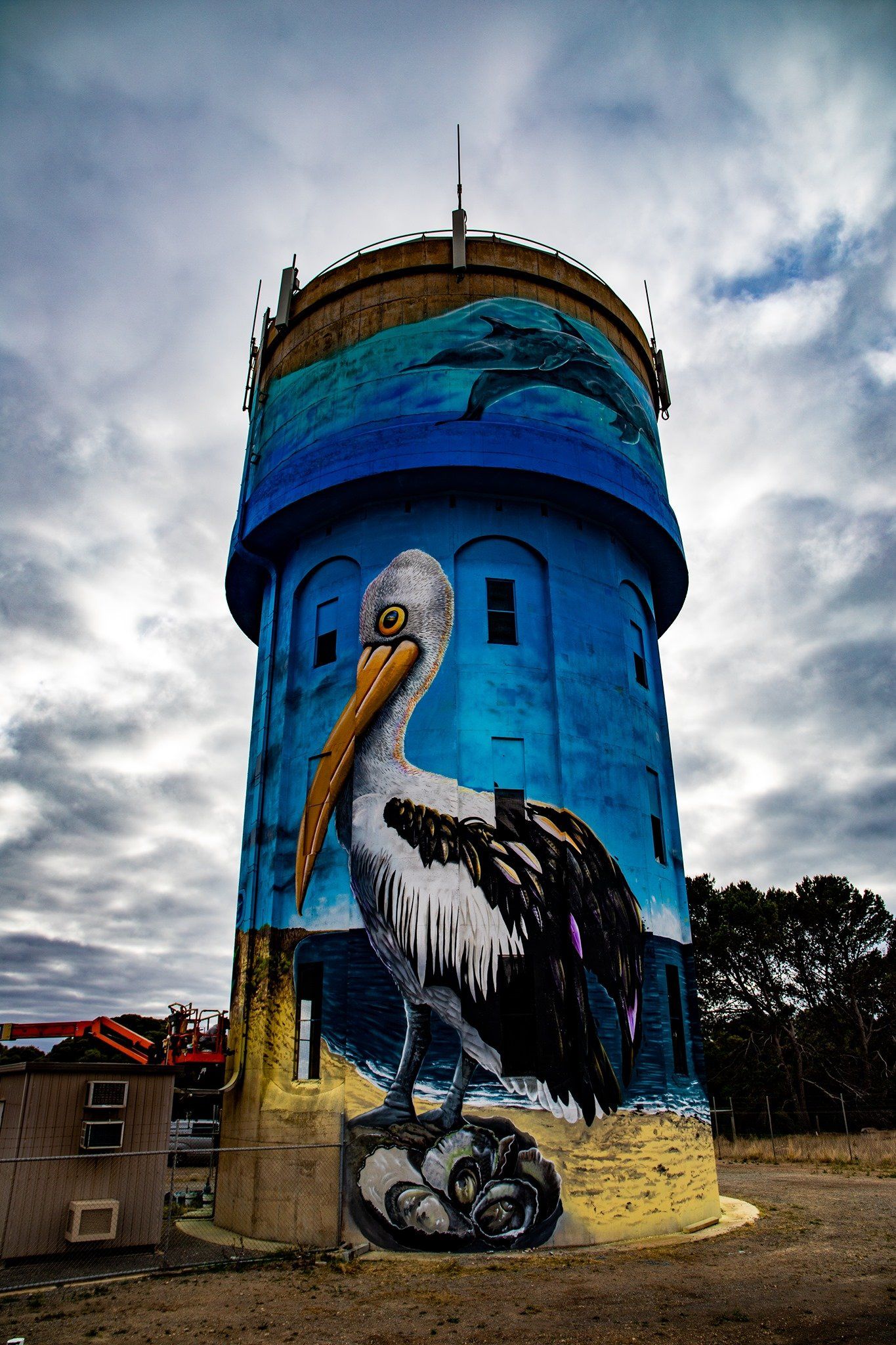 Stansbury Water Tower Art, Australian Silo Art Trail