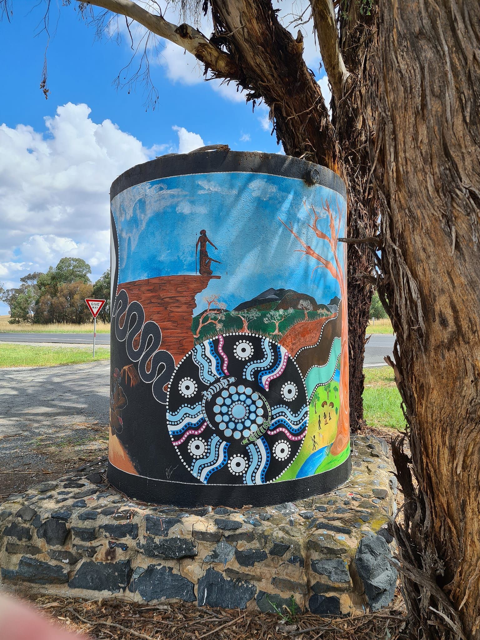 Tarcutta Water Tank Art, Australian Silo Art trail