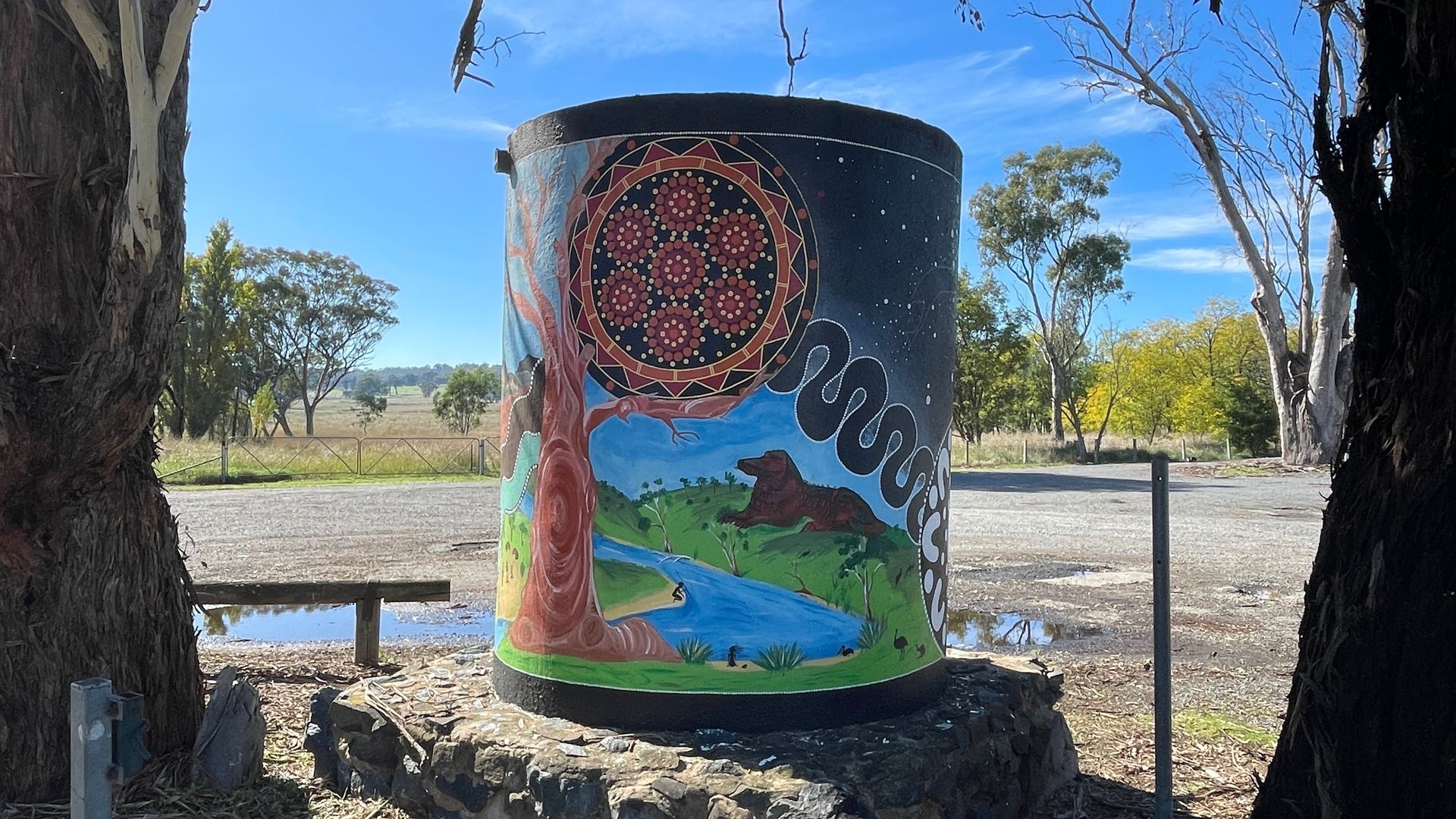 Narrandera Water Tank Art, Australian Silo Art Trail