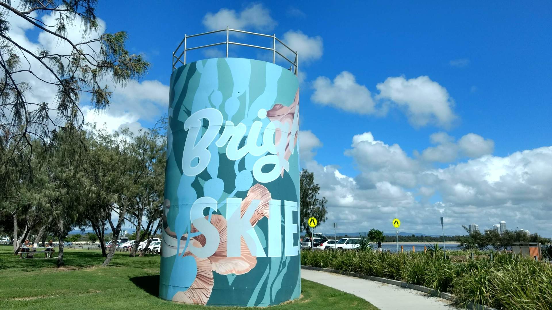 The Spit Water Tank Art, Australian Silo Art trail