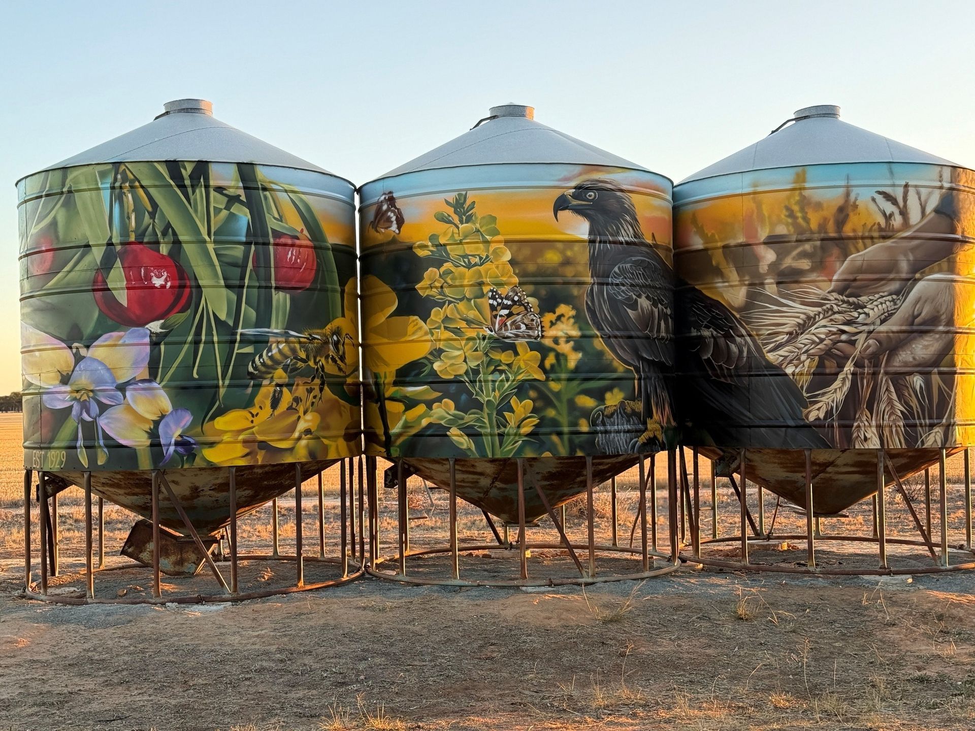 Newdegate Silo Art, Australian Silo Art trail